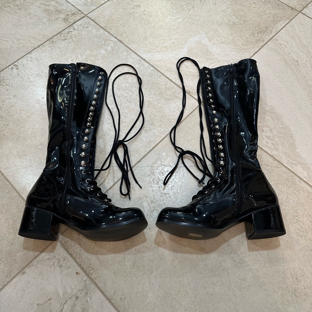 Lace Up Boots